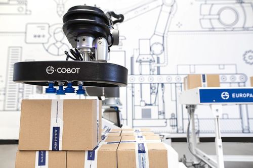 Paletizador robotizado - ES COBOT - Europa Systems Sp. z o.o. - de bandejas / de cajas / de paquetes