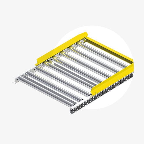 Transportador de rodillos - Euroroll GmbH - para manipulación / modular / para palés