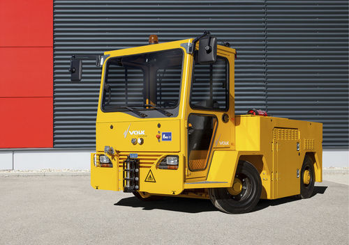 Tractor eléctrico - EFZ 100 K - Volk Fahrzeugbau GmbH - con 4 ruedas / con operador sentado / industrial