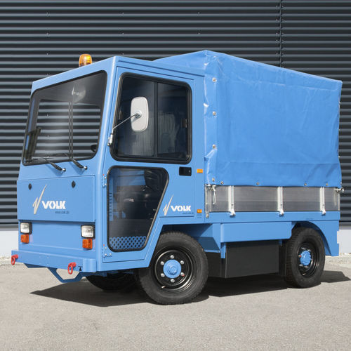 Camión con plataforma eléctrica - EFW 4 - Volk Fahrzeugbau GmbH - de 2 ejes / eléctrico