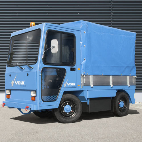 Camión con plataforma eléctrica - EFW 5 - Volk Fahrzeugbau GmbH - de 2 ejes