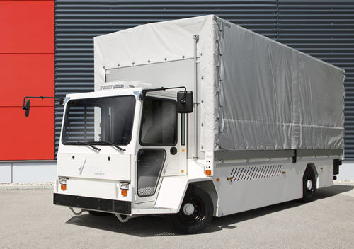 Camión con plataforma eléctrica - EFW 8 - Volk Fahrzeugbau GmbH - de 2 ejes / eléctrico
