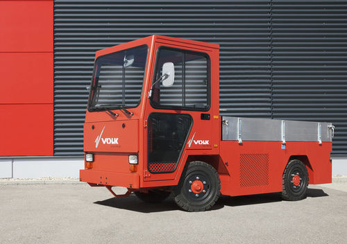 Camión de plataforma - DFW 4 - Volk Fahrzeugbau GmbH - de 2 ejes / con motor diésel