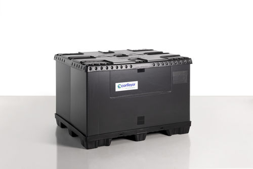 Caja de almacenaje rectangular - 1512 - CONTEYOR INTERNATIONAL NV - de plástico