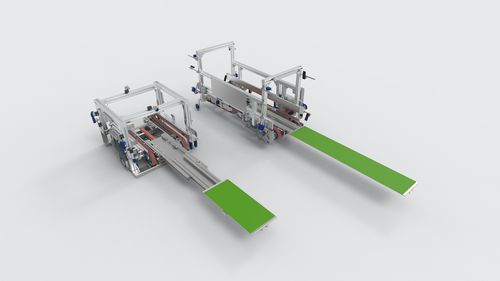 Horquilla reglable - Miniload - AFB Anlagen- und Filterbau GmbH & Co. KG - telescópica / para cajas de velocidades / industrial
