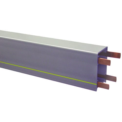 Riel conductor 4 polos - 4-Ductor® - Akapp-Stemmann - de cobre / compacto / aislado