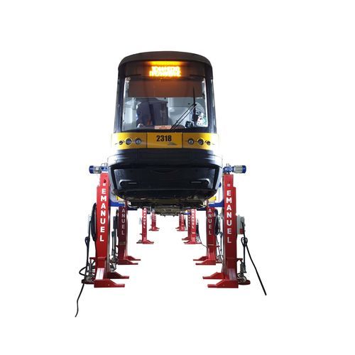 Sistema de elevación para vehículo ferroviario - SCM - Emanuel srl - electromecánico / de columnas / móvil
