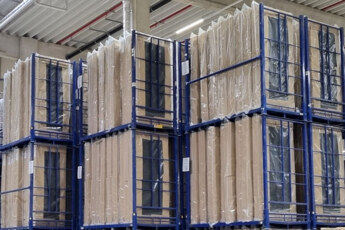 Sistema de estanterías para depósito de almacenamiento - GAWRONSKI GmbH - de almacenamiento vertical / dinámico / estacionario
