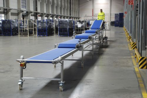 Transportador de banda - GAWRONSKI GmbH - horizontal / de transporte / de carga