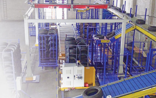 Sistema de paletización robotizado - GAWRONSKI GmbH - de manipulación / para palés / para neumáticos