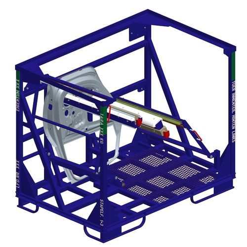 Carro de almacenamiento - SLT - GAWRONSKI GmbH - de acero / con paleta / a medida