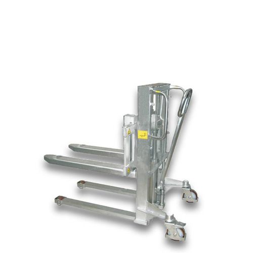 Apiladora para palés - Alfa M evo 08 INOX series - ARMANNI CARRELLI ELEVATORI srl - de manipulación / manual