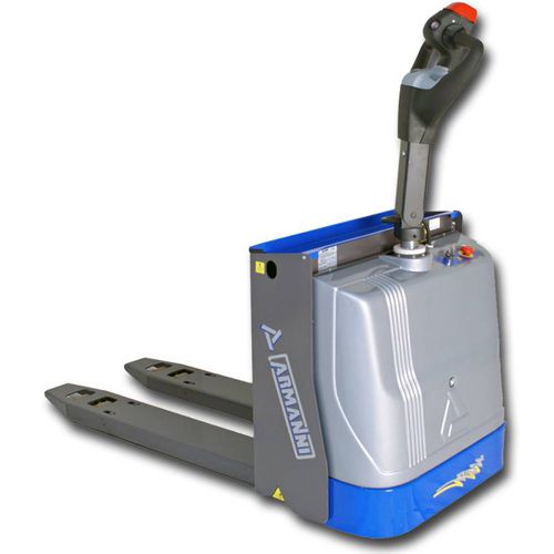 Transpaleta eléctrica - Smart Light evo - ARMANNI CARRELLI ELEVATORI srl - 12 V / de manipulación / compacta
