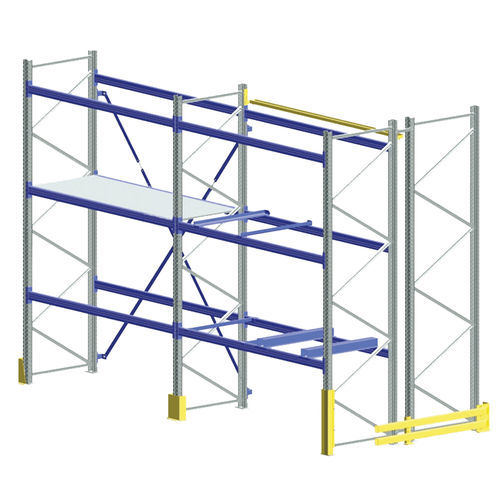 Sistema de estanterías con paleta - MEGARACK® - ARTEX D.O.O - para depósito de almacenamiento / con tablas / dinámico