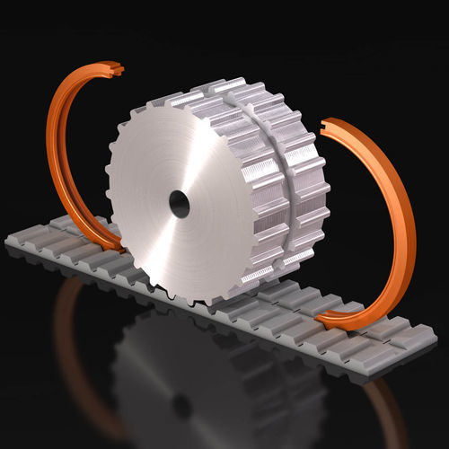 Sistema de accionamiento por correa ranurado - easy drive® - Gliewe GmbH