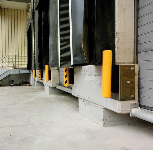 Tope de aparcamiento de muelle - R series - Go Systems srl - de polímero / con amortiguador