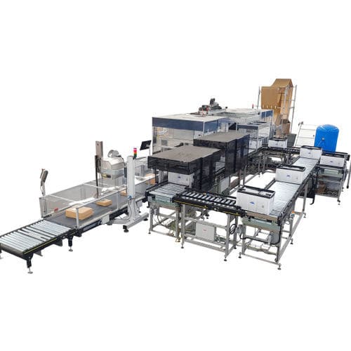 Línea de embalaje industrial - Genesys - CMC Packaging Automation - para mercaderías / de cajas / de cinta transportadora