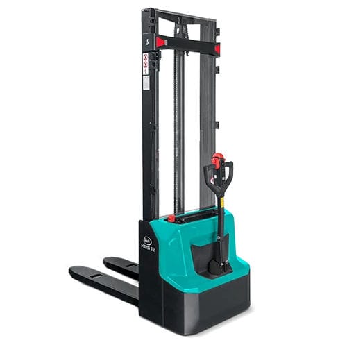 Apiladora para palés - KBS 12 / KBSI 12 / KBSM 12 - Baoli EMEA S.p.A. - alimentada por batería / con operador a pie / con conductor plantado