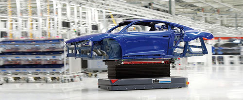 AGV para aplicaciones automóviles - BÄR Automation GmbH - eléctrico