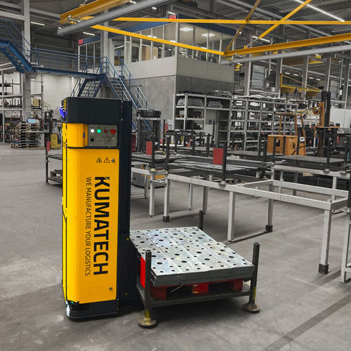 Patín alimentado por batería - Kumatech B.V. - con guiado automático / de transporte