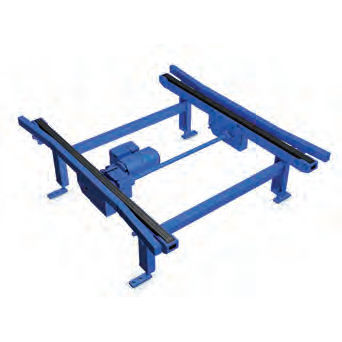 Transportador con cadena - Binder GmbH Fördertechnik - recto / de transporte / de carga
