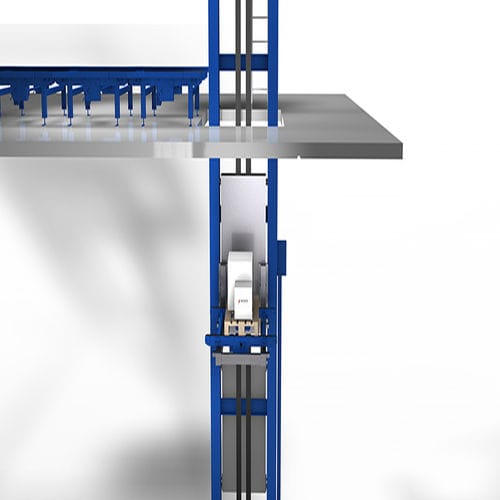 Aparato de levantamiento de transporte - Binder GmbH Fördertechnik - eléctrico / de 2 columnas / de 4 columnas