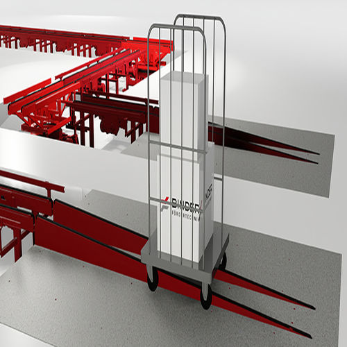 Sistema de carga y descarga para carretillas - Binder GmbH Fördertechnik - de roll containers