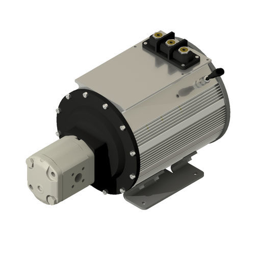 Bomba hidráulica accionada por motor - BDB series - C.F.R. Srl - para aplicaciones industriales / normalizada / brushless
