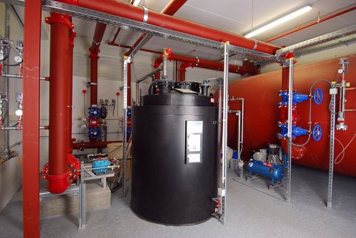Sistema de extinción de incendios de espuma - Fire Protection Solutions Group