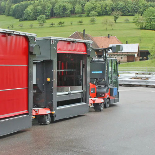 Transportador de orugas - Neumaier Industry GmbH & Co. KG - con ruedas