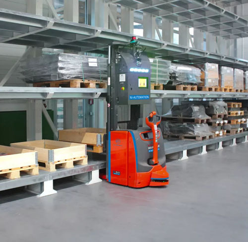 Apiladora eléctrica - Neumaier Industry GmbH & Co. KG - automatizada / para palés / de manipulación