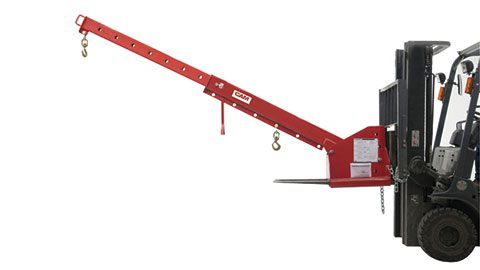 Grúa pluma para carretilla elevadora - BA5284 series - CAM attachments - telescópica / de elevación / manual