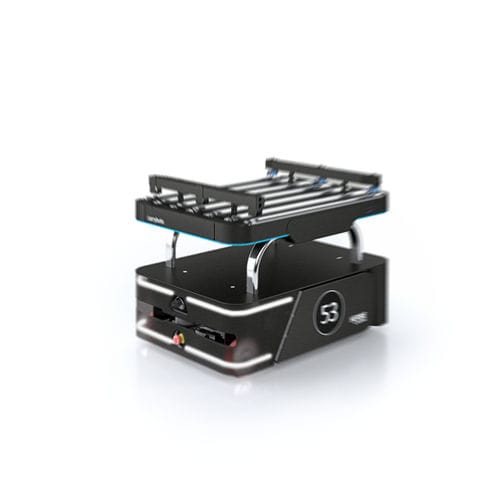 AGV de manipulación - HERBIE - Carrybots GmbH - de transporte / para almacén / alimentado por batería