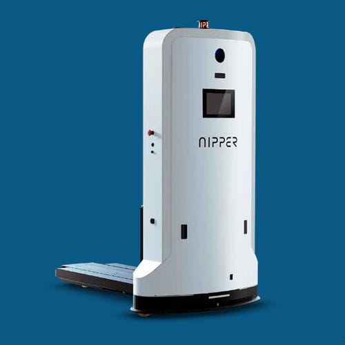 AGV para palés - REX - Nipper - eléctrico / omnidireccional / con horquilla