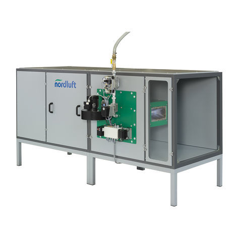 Quemador de cámara - VMP - nordluft Wärme- und Lüftungstechnik GmbH & Co. KG - de gas / de combustión directa / de calentamiento de aire