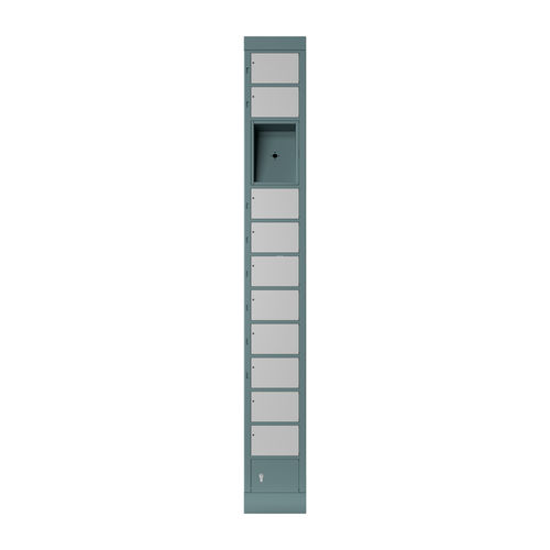 Armario de seguridad - S12-10 - deister electronic GmbH - empotrable / automático
