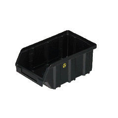 Gaveta de plástico - A-100 ESD - HI-PAS PLASTIK ESYA TIC. VE SAN. LTD. STI - de polipropileno / para almacenamiento / apilable
