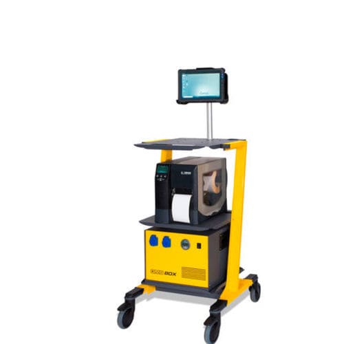 Carretilla de almacenamiento - LITE - Gittel GmbH IT-Systemhaus - con cajones / para la informática / compacta