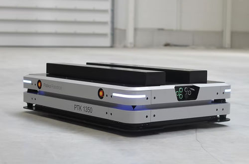 Robot móvil autónomo (AMR) de transferencia - PTK1350 - Patika Robotik Arge ve Müh. San. Tic. A. - de transporte / para almacén / alimentado por batería