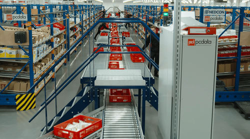 Máquina de preparación de pedidos pick-to-light - Pcdata Logistics Automation - para la intralogística / automática