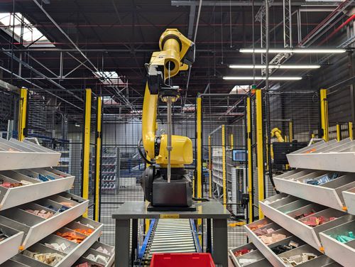 Robot cartesiano - Pcdata Logistics Automation - 4 ejes / 3 ejes / pick and place