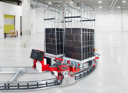 Transportador birraíl - PENTANOVA CS GmbH - recto / de transporte / compacto