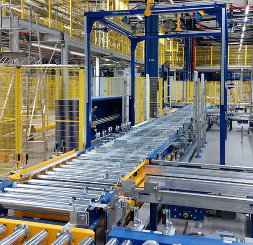Transportador de rodillos - PENTANOVA CS GmbH - con cadena / horizontal / de transporte