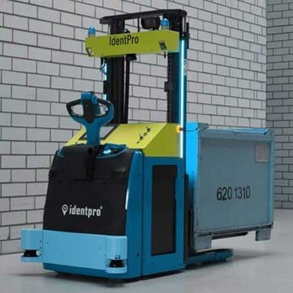 Robot móvil autónomo (AMR) de transporte - IdentPro GmbH - colaborativo / carretilla elevadora