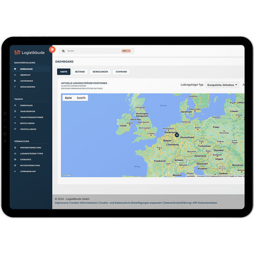 Software de gestión de activos - Logistikbude GmbH - de ERP / para infraestructuras / para aplicaciones IIoT
