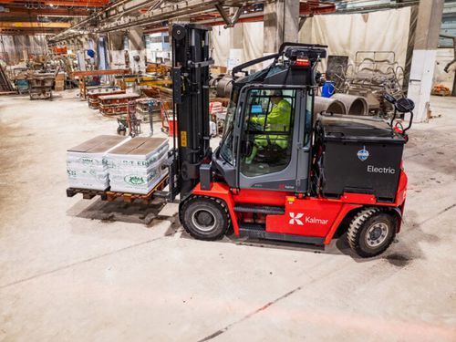 Carretilla elevadora eléctrica - ECG50–90 - Kalmar Germany GmbH - con operador sentado / industrial / de manipulación