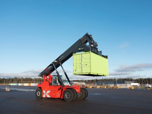 Manipulador telescópico eléctrico - ERG420-450 - Kalmar Germany GmbH - para contenedores