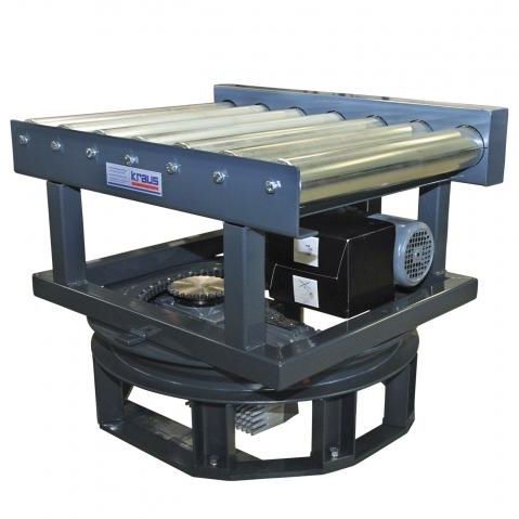 Mesa con rodillos desviadora - KRAUS Betriebsausstattung und Fördertechnik GmbH - para transportadores de rodillos