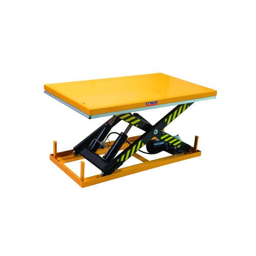 Mesa elevadora de tijeras simples - HTC 4004 - KRAUS Betriebsausstattung und Fördertechnik GmbH - electrohidráulico / estacionaria