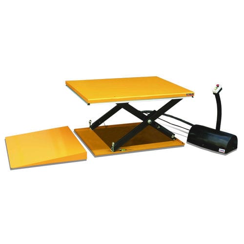 Mesa elevadora de tijeras simples - HTCF 1003 - KRAUS Betriebsausstattung und Fördertechnik GmbH - electrohidráulico / estacionaria